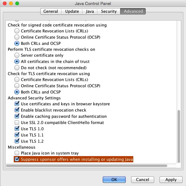 Java 8 Ask.com adware installation screen shot